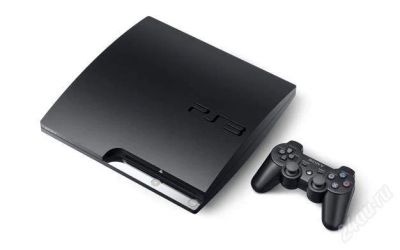 Лот: 829269. Фото: 1. ps3 slim 320 gb+ move started... Игровые приставки, консоли