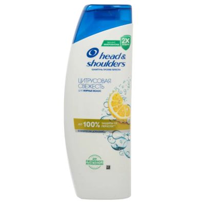 Лот: 25664216. Фото: 1. Шампунь Head & Shoulders, Цитрусовая... Уход за волосами 