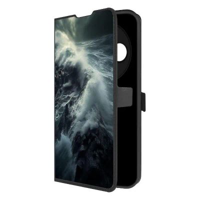 Лот: 25380662. Фото: 1. Чехол Krutoff Eco Book "Шторм... Чехлы, бамперы