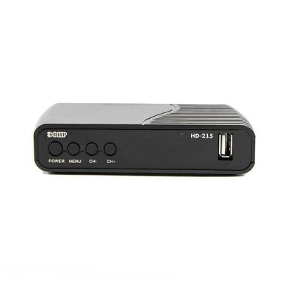 Лот: 13049867. Фото: 1. Ресивер Сигнал DVB T2 HD HD 215... DVD, Blu-Ray плееры