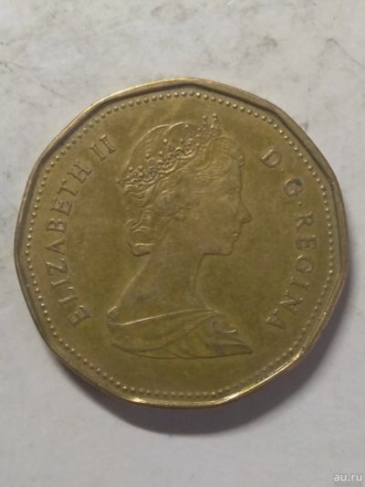 Лот: 17525728. Фото: 1. Канада 1 доллар 1988 года. Америка
