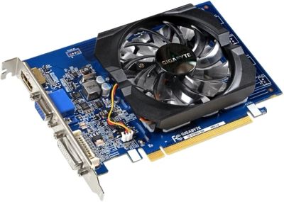 Лот: 18680136. Фото: 1. GigaByte GV-N730D3-1GI. Видеокарты