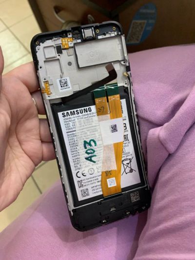 Лот: 20746043. Фото: 1. Samsung galaxy a03. Шлейфы, разъёмы