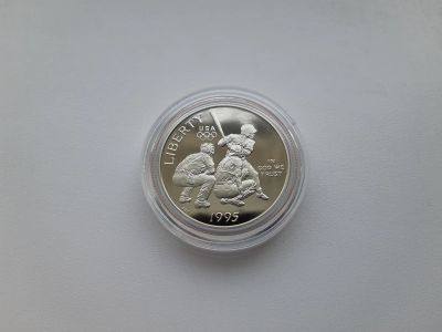 Лот: 17282790. Фото: 1. США 50 центов 1995 г ( Half dollar... Америка