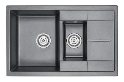 Лот: 23669348. Фото: 1. Мойка врезная с крылом GRANULA... Мойки кухонные