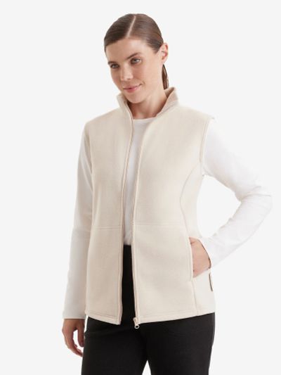 Лот: 24876074. Фото: 1. Жилет женский флисовый oversize... Другое (спортивная одежда)