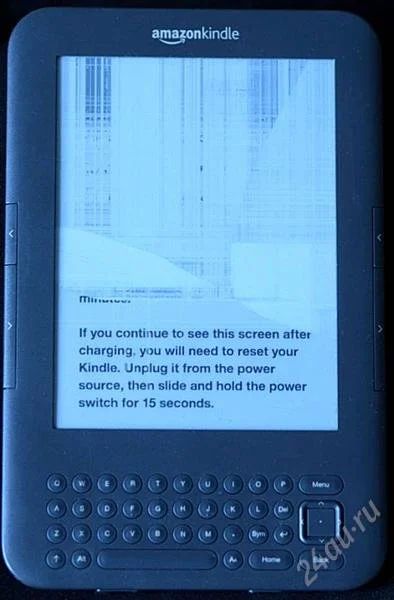 Лот: 2220342. Фото: 1. Amazon Kindle (раздавлен экран... Электронные книги