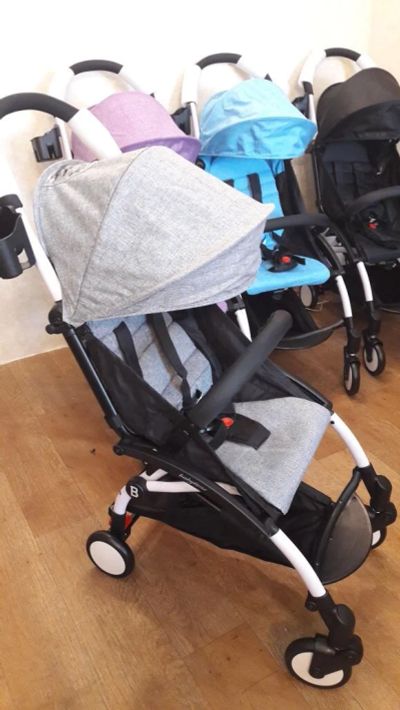 Лот: 9873299. Фото: 1. Прогулочная коляска Babytime серая. Коляски