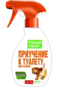 Лот: 5451900. Фото: 1. "Умный спрей" Приучение к туалету... Миски, лотки, наполнители