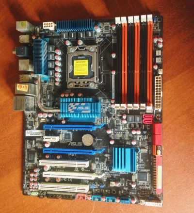 Лот: 9979554. Фото: 1. Asus P6T LGA1366+ gtx 275 на запчасти. Материнские платы