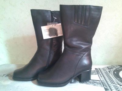 Лот: 4559886. Фото: 1. Сапоги женские, зима. нат.мех... Сапоги