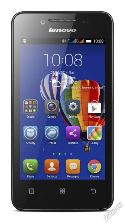 Лот: 5866533. Фото: 1. Смартфон Lenovo A319 - Новый... Смартфоны