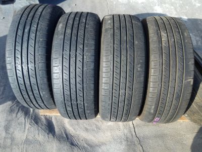 Лот: 15756576. Фото: 1. #433 215/60 R16 Dunlop Enasave... Шины
