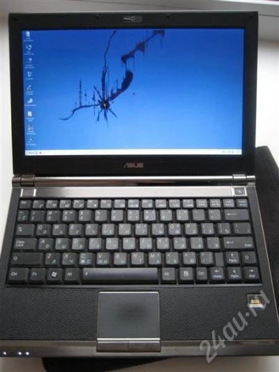 Лот: 600886. Фото: 1. Ноутбук Asus U2E (c поврежденнойматрицей... Ноутбуки