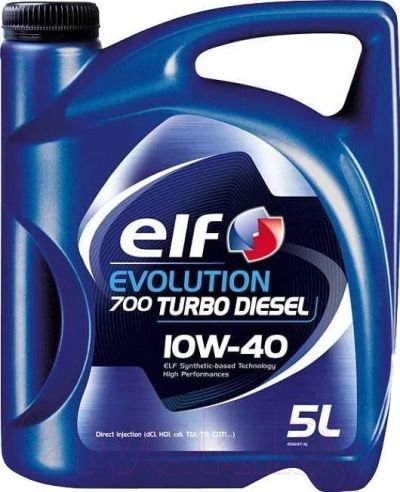 Лот: 15747266. Фото: 1. ELF Turbo Diesel 10W40 5л (Evolution... Масла, жидкости