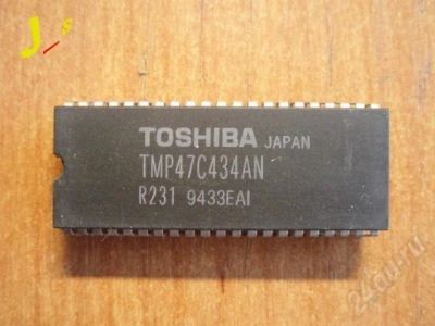 Лот: 301375. Фото: 1. TMP47C434AN-R231. Микросхемы