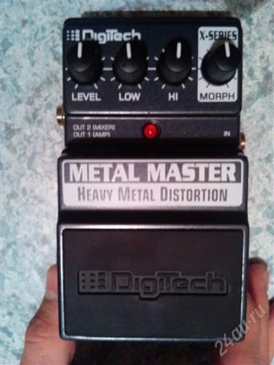 Лот: 1285283. Фото: 1. Педаль DigiTech XMM METAL MASTER... Гитарные эффекты и комбоусилители