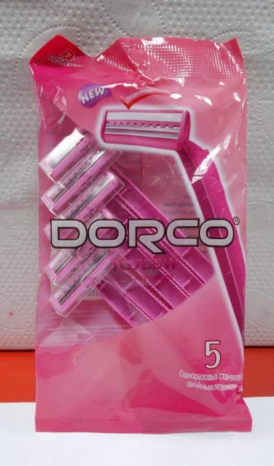 Лот: 6470632. Фото: 1. DORCO TG708W набор женских одноразовых... Уход за телом