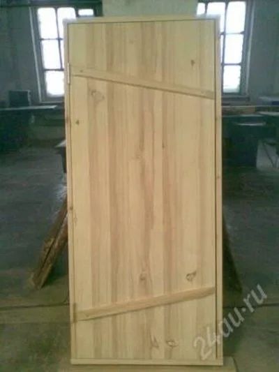 Лот: 1255546. Фото: 1. дверь деревянная банная. Двери межкомнатные