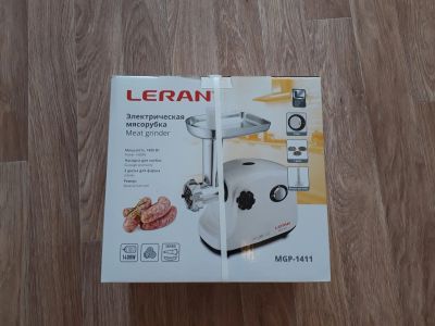 Лот: 11862888. Фото: 1. Мясорубка Leran MGP-1411. Кухонная