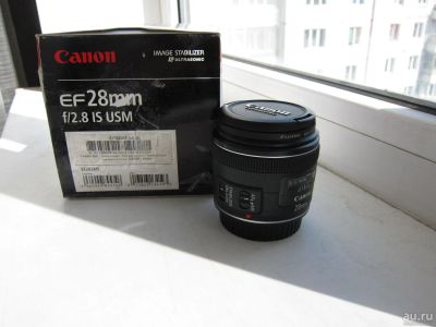 Лот: 9674443. Фото: 1. Объектив Canon EF 28 mm f\2.8... Объективы