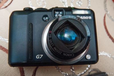 Лот: 9058498. Фото: 1. CANON G7, аккум NB-2LH, зарядное... Цифровые компактные