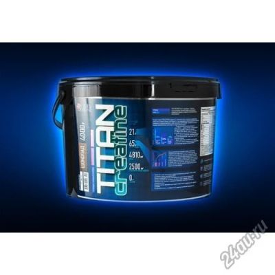 Лот: 5452957. Фото: 1. Titan Creatine 4000g RLINE гейнер... Спортивное питание, витамины