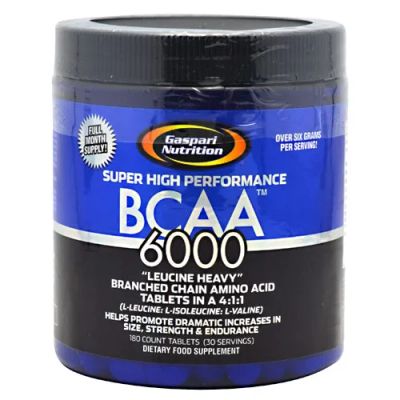 Лот: 3970138. Фото: 1. Аминокислоты BCAA 6000 от Gaspari... Спортивное питание, витамины