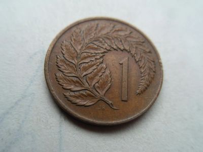 Лот: 10215031. Фото: 1. Новая Зеландия 1 цент 1970. Австралия и Океания