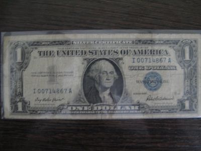 Лот: 16304536. Фото: 1. США 1 доллар 1957 года. Серебряный... Америка