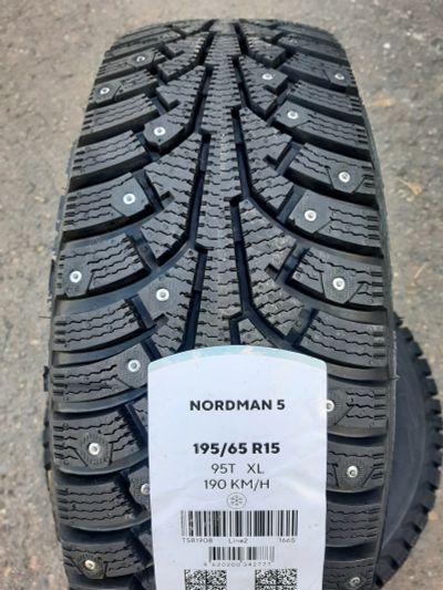 Лот: 20830505. Фото: 1. 195/65 R15 95T "Nordman 5" Новая... Шины