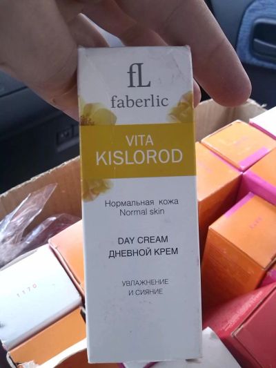 Лот: 7434486. Фото: 1. Vita Kislorod дневной крем faberlic... Уход за телом