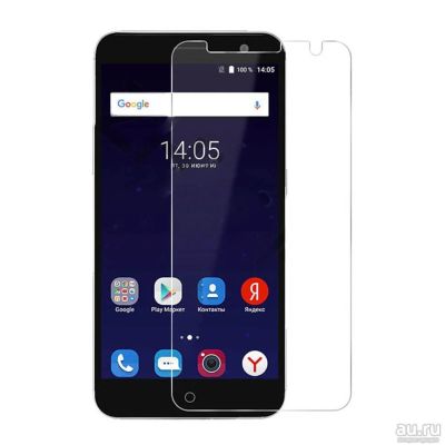 Лот: 12838877. Фото: 1. Защитное стекло ZTE Blade V Сверхпрочная... Дисплеи, дисплейные модули, тачскрины