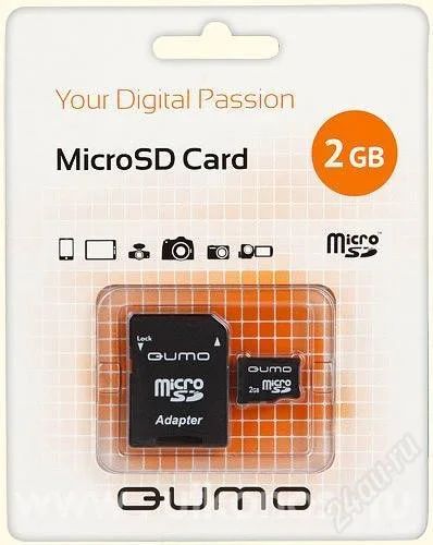 Лот: 1760255. Фото: 1. Карта памяти MicroSD 2Gb. Карты памяти