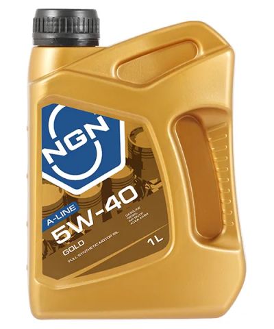 Лот: 23597839. Фото: 1. Масло моторное NGN Gold A-Line... Масла, жидкости