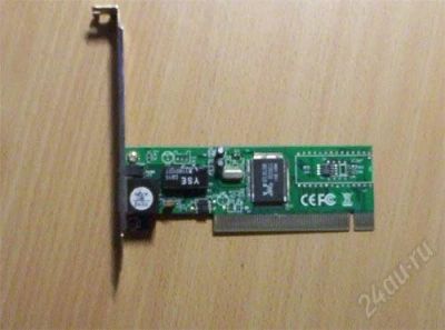 Лот: 890975. Фото: 1. Сетевая карта Acorp. Сетевые карты