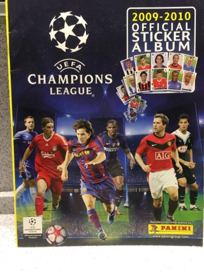 Лот: 18605506. Фото: 1. Альбом для наклеек UEFA Champions... Наклейки, фантики, вкладыши