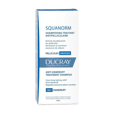 Лот: 23719550. Фото: 1. Ducray Squanorm Шампунь от жирной... Лекарства