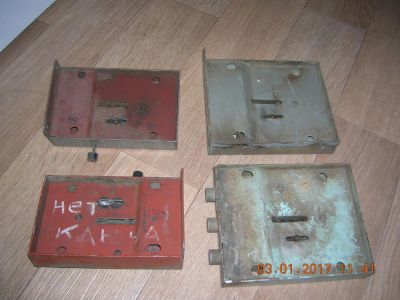 Лот: 3466803. Фото: 1. 4 гаражных замка (без ключей). Замки
