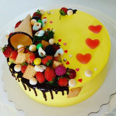 Лот: 10064475. Фото: 1. Торты на натуральных свежих продуктах... Торты, пирожные