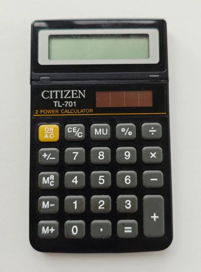 Лот: 25633858. Фото: 1. Калькулятор карманный Citizen... Калькуляторы