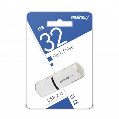 Лот: 18724630. Фото: 1. Флешка USB 2.0 32GB Smartbuy Paean... USB-флеш карты