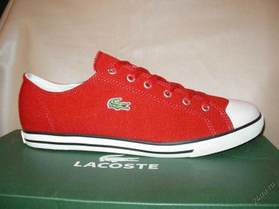 Лот: 5929360. Фото: 1. Кеды Lacoste L27 р.43-43,5rus... Кеды, кроссовки, слипоны