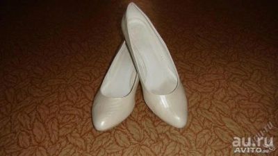 Лот: 8485088. Фото: 1. Туфли свадебные, бежевые. р.39. Туфли