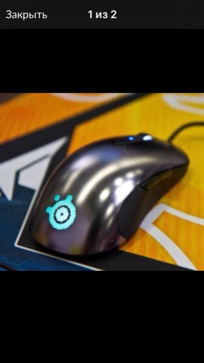 Лот: 6527233. Фото: 1. Мышь Steelseries Sensei новая. Клавиатуры и мыши
