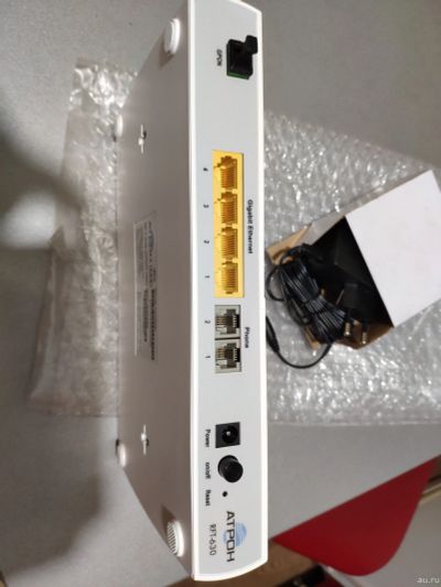 Лот: 15308403. Фото: 1. атрон rft 630 gpon ont Роутер. Маршрутизаторы (роутеры)