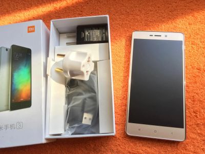 Лот: 7123608. Фото: 1. Xiaomi Redmi 3S Gold, новый, глобальная... Смартфоны