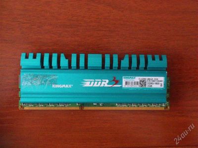 Лот: 1457967. Фото: 1. Оперативная память Kingmax DDR3-1600... Оперативная память