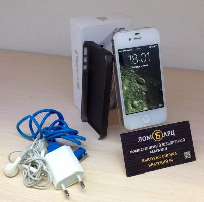 Лот: 11655874. Фото: 1. Смартфон Apple iPhone 4S 16GB... Смартфоны