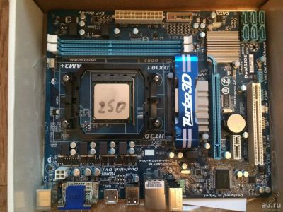 Лот: 12808097. Фото: 1. Материнская плата Gigabyte GA-880GM-D2H... Материнские платы